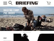 Tablet Screenshot of briefing-usa.com
